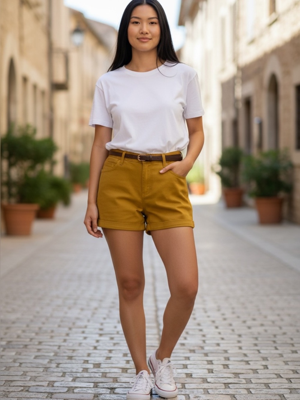 BONGO High Waist Shorts